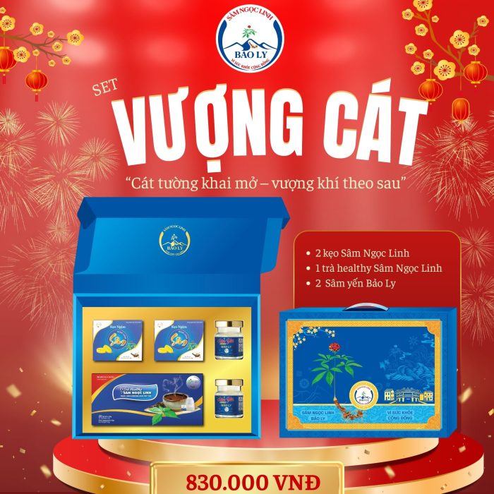 SET QUÀ "VƯỢNG CÁT"