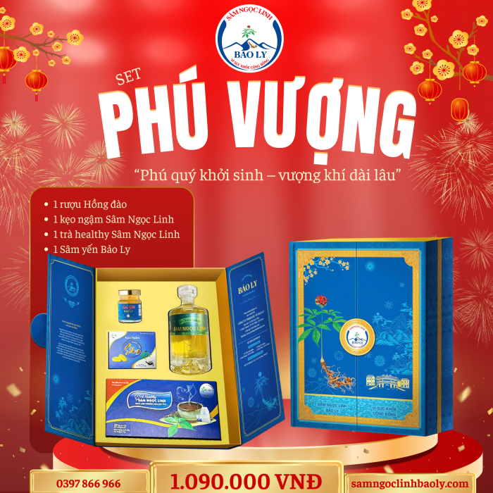 SET QUÀ "PHÚ VƯỢNG"